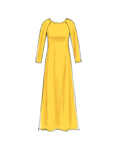 Patrón de túnica, vestidos y mallas - McCall's 7122