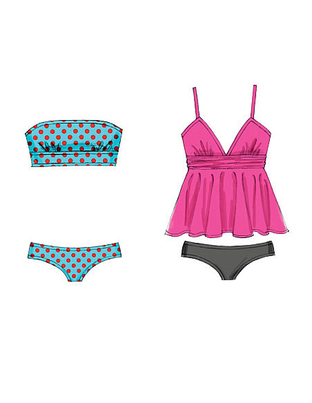 Patron de maillots de bain - McCall's 7168