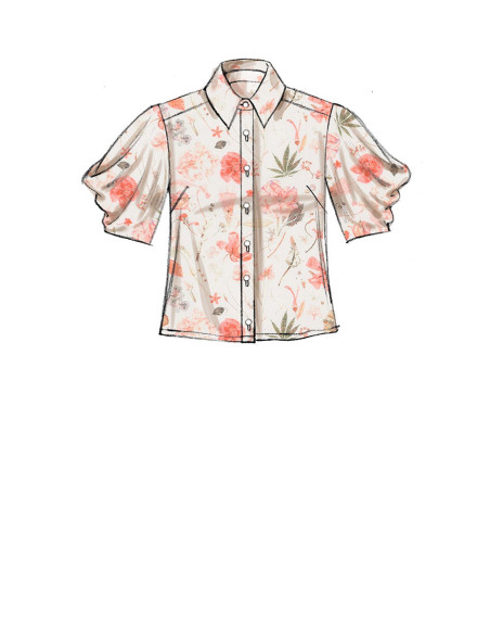 Patrón de blusas - McCall's 7838