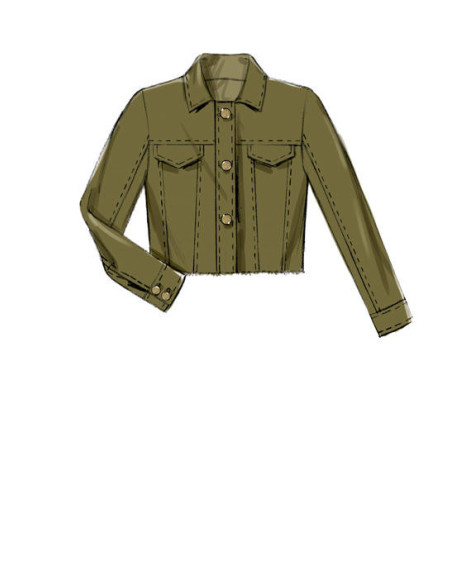 Patrón de chaquetas y chaleco - McCall's 7729