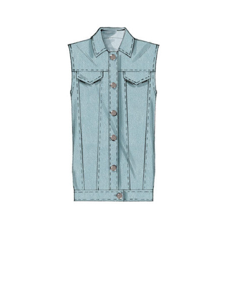 Patrón de chaquetas y chaleco - McCall's 7729