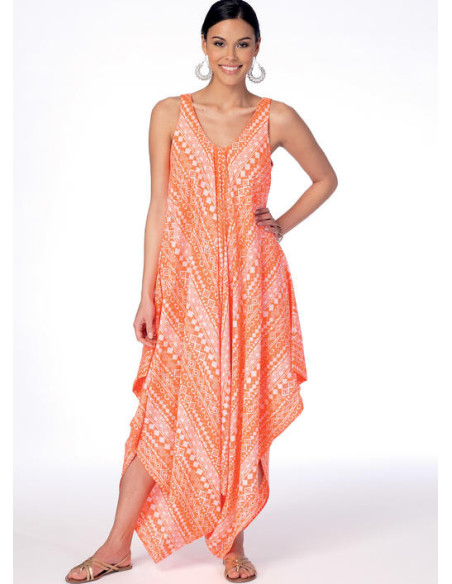 Patrón de vestidos y mono - McCall's 7402
