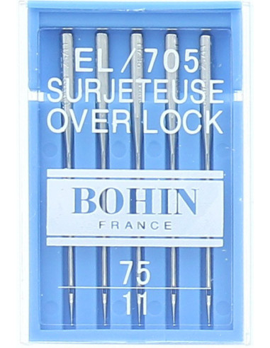 Agujas para overlock Bohin