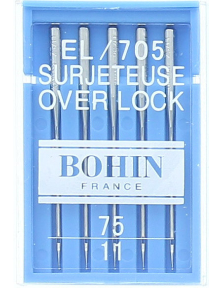 Agujas para overlock Bohin