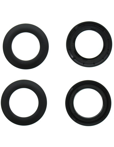 Lote de 8 ojales para cortinas Ø44 mm - Mate - Negro