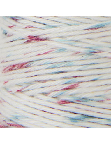 Fil sashiko moucheté hidamari Lecien Cosmo 30 m