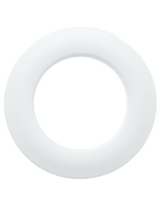 Lote de 8 ojales para cortinas Ø44 mm - Mate - Blanco