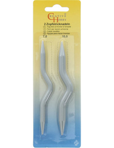 Agujas para trenzas - N° 7.0 y 10.0