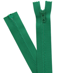 Cremallera separable sintética - Verde esmeralda
