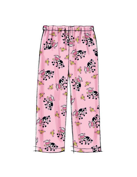 Patrón de blusas, camisones, shorts y pantalones - McCall's 6831