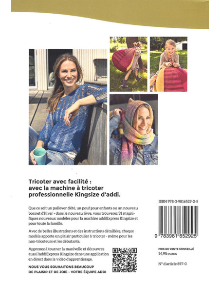Libro gira la manivela para Addi-Express Kingsize