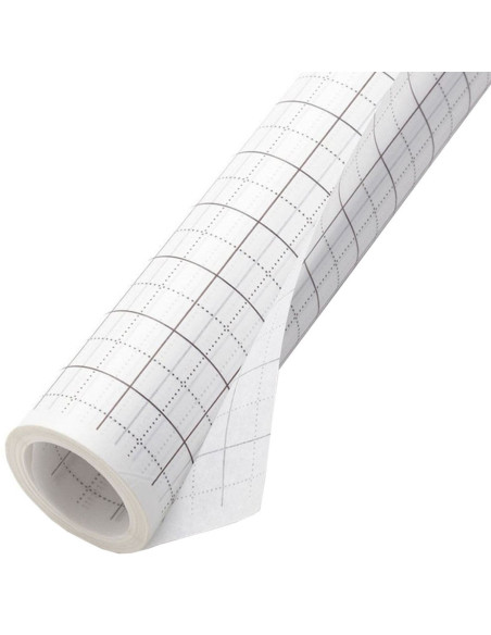 Rollo de papel de seda cuadriculado para patrones - 80 cm x 15 metros