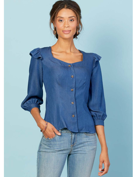 Patrón de blusas - McCall's 7900