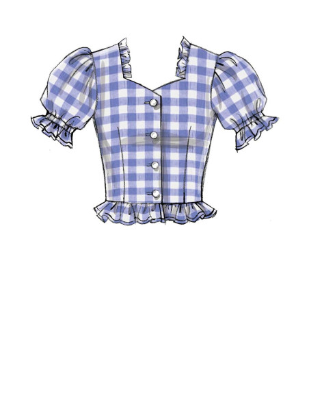 Patrón de blusas - McCall's 7900