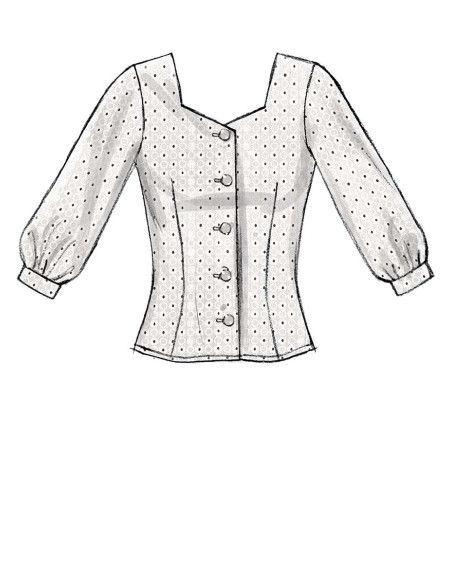 Patrón de blusas - McCall's 7900