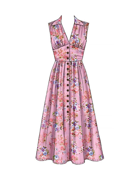 Patron de robes - McCall's 7974