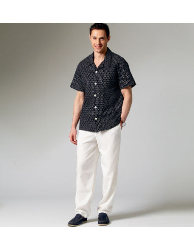 Patrón de camisa, pantalón corto y pantalón - McCall's 6972