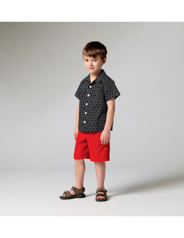 Patrón de camisa, pantalón corto y pantalón - McCall's 6972
