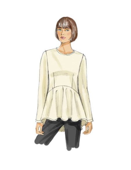 Patrón de blusa - Vogue 8815