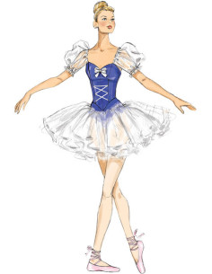 Patrón de disfraces de ballet - McCall's 7615 2