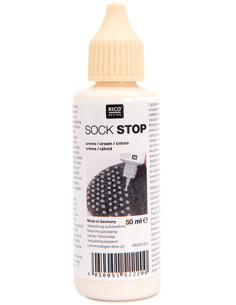 Frasco de látex antideslizante para calcetines - Crema