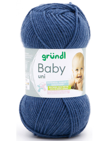 Fil layette Baby uni Gründl