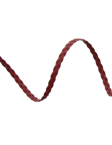 Trenza similar burdeos