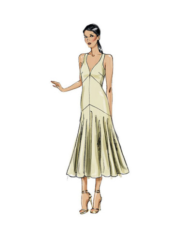 Patrón de vestido - Vogue 8814
