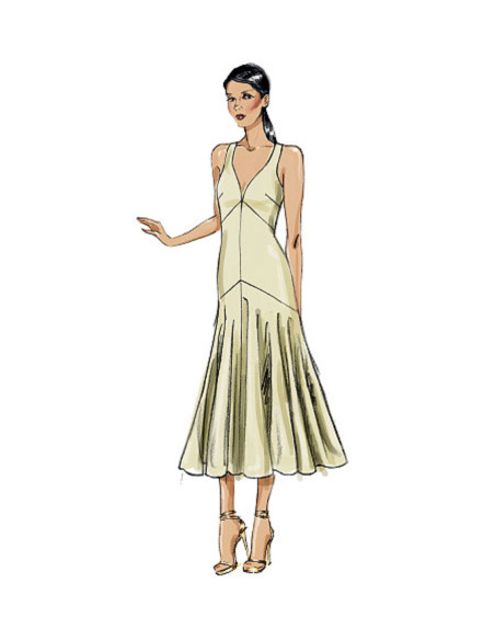 Patrón de vestido - Vogue 8814
