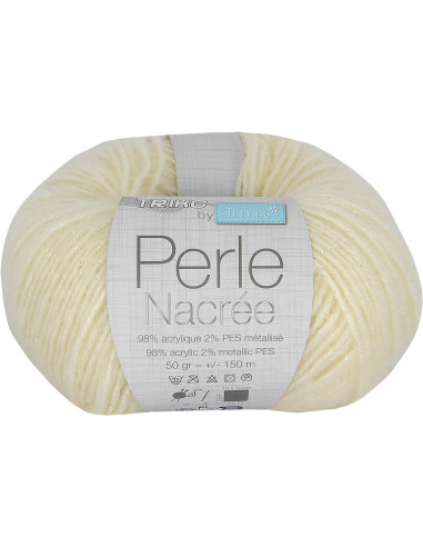 Fil à tricoter Perle Nacrée