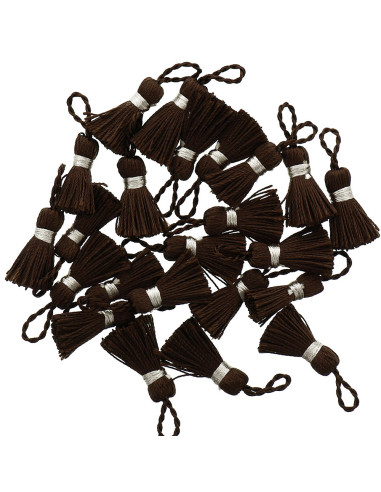 Mini pompones de rayón