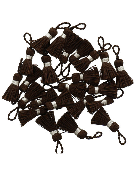 Mini pompones de rayón