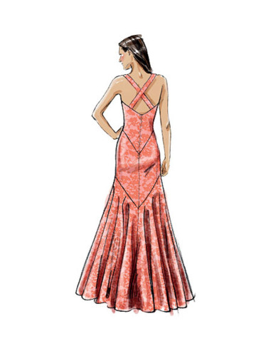Patrón de vestido - Vogue 8814