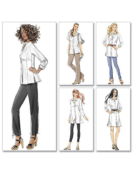 Patrón de blusa - McCall's 6124
