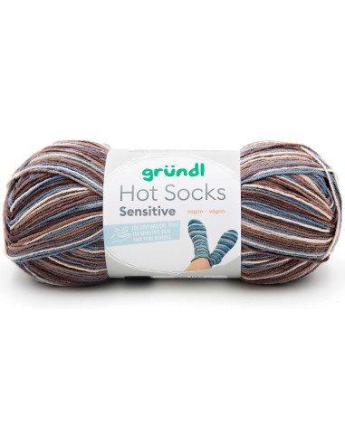 Laine à chaussettes Hot Socks Sensitive Gründl