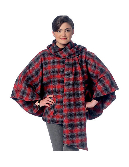 Patrón de ponchos - McCall's 7202