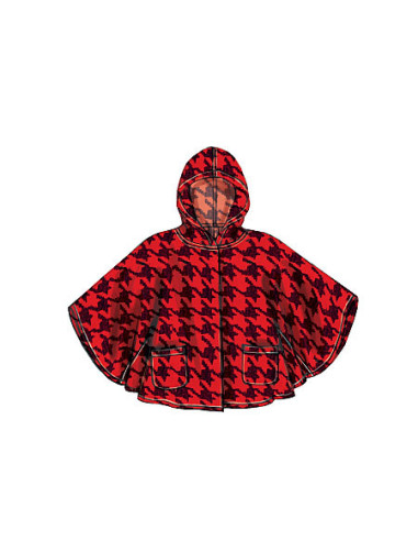 Patrón de ponchos - McCall's 7202