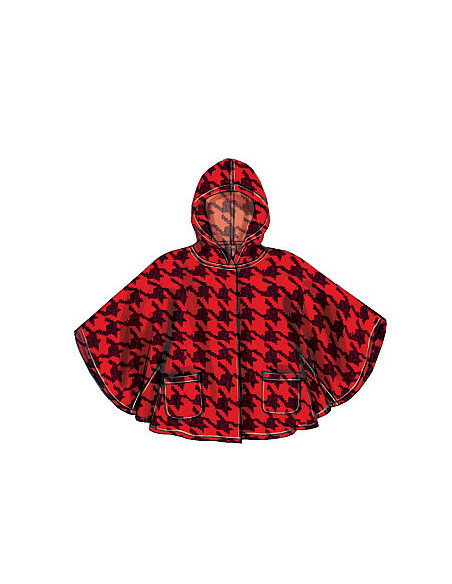 Patrón de ponchos - McCall's 7202