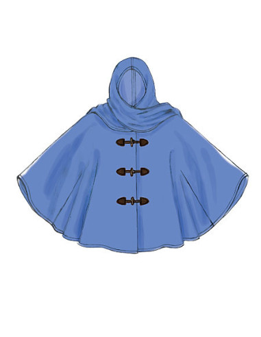 Patrón de ponchos - McCall's 7202
