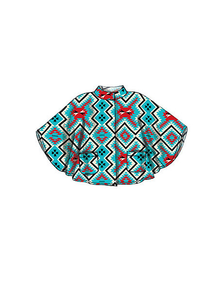 Patrón de ponchos - McCall's 7202