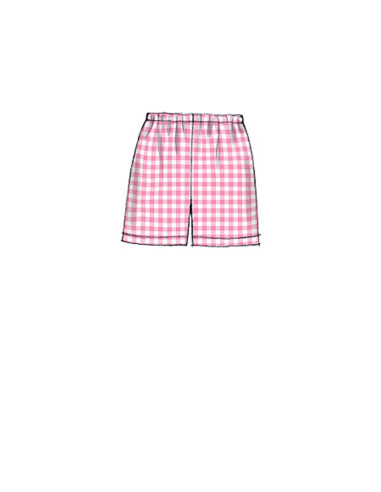 Patrón de bata, cinturón, tops, vestido, short y pantalón - McCall's 7297
