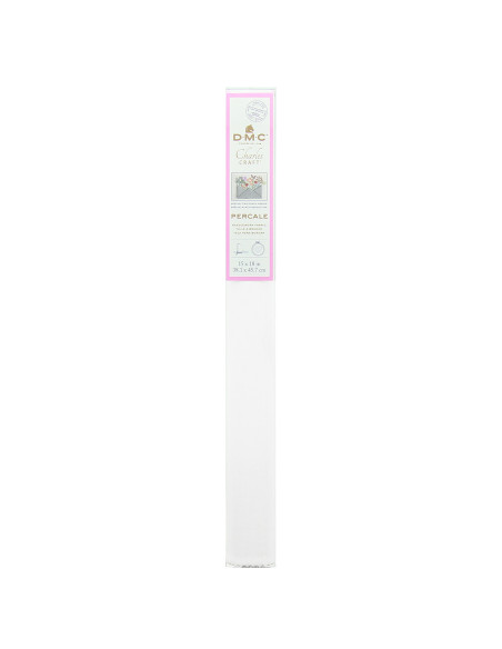 Tela percal especial para punch needle - Blanco luminoso