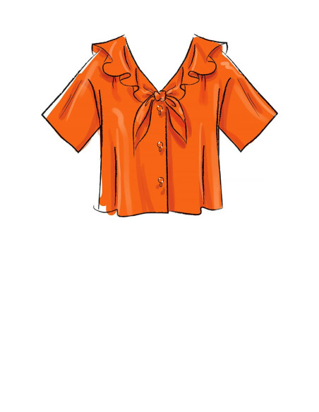 Patrón de blusas - McCall's 7976