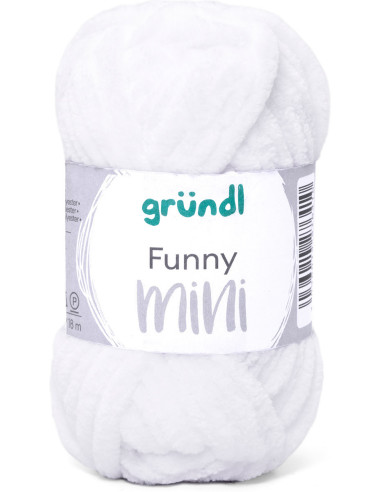 Fil chenille Funny Mini Gründl