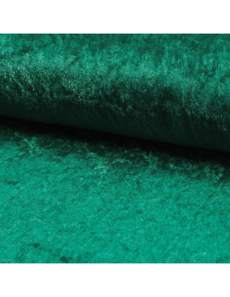 Tejidos de terciopelo panne - Verde esmeralda