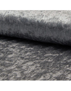 Tejidos de terciopelo panne - Gris