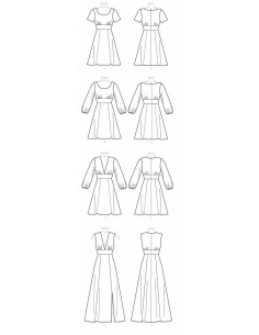 Patrón de vestidos - McCall's 7802 2