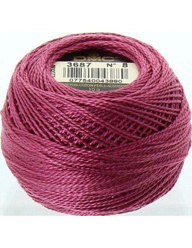 Bola de algodón perlé DMC n° 8