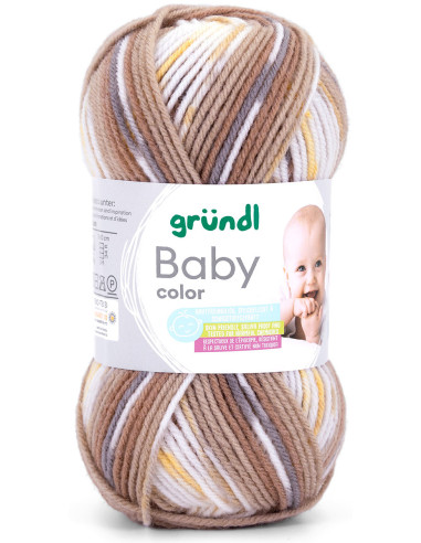 Fil layette Baby color Gründl