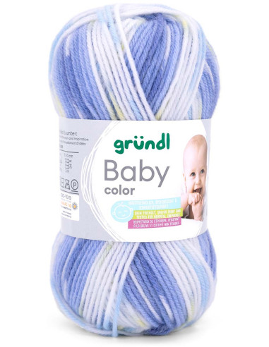 Fil layette Baby color Gründl